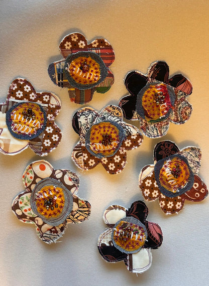 Crazy Daisy Pins
