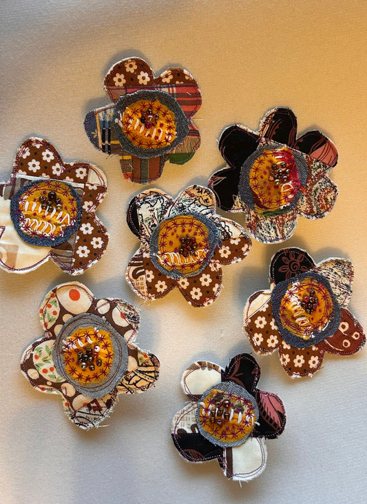 Crazy Daisy Pins