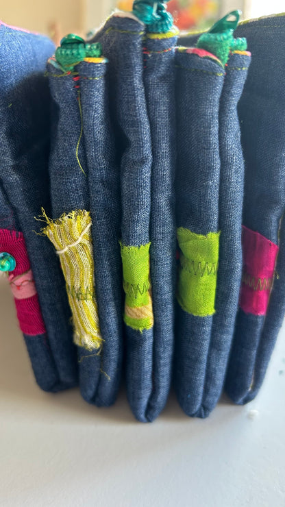 Denim House Zipper Pouch