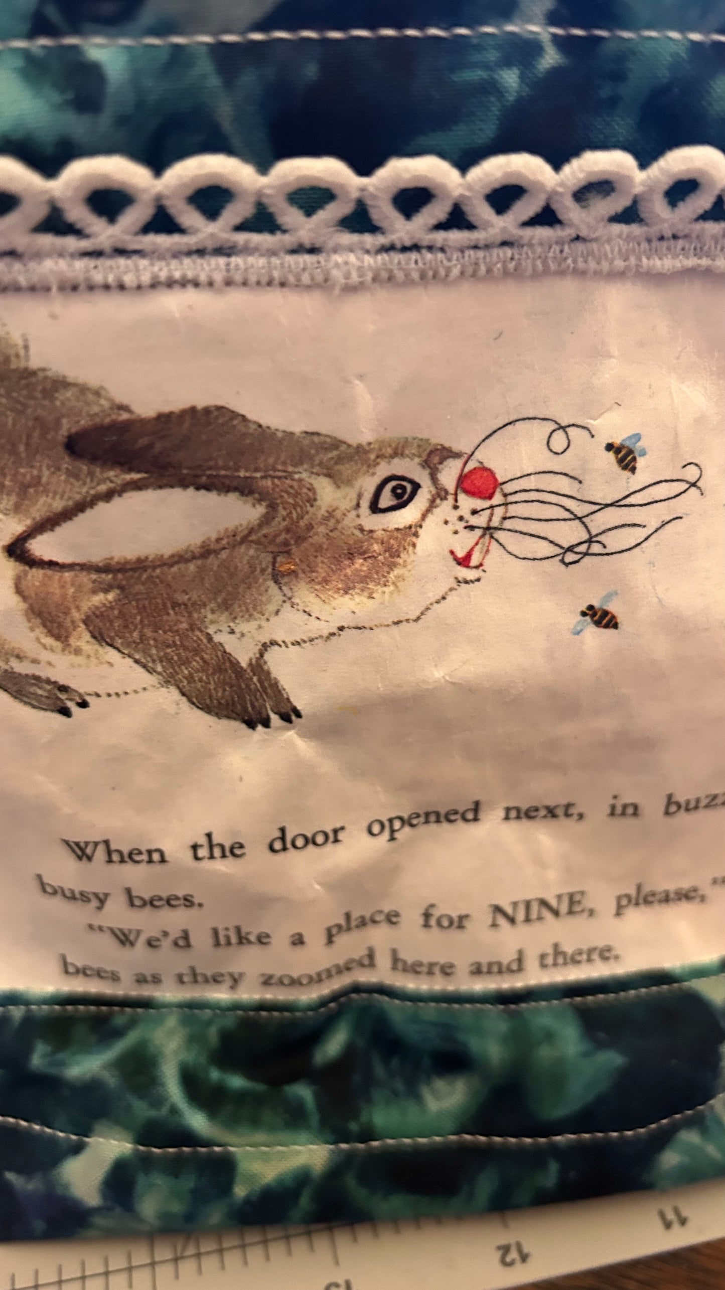 Golden Book Zipper Pouch Bunny