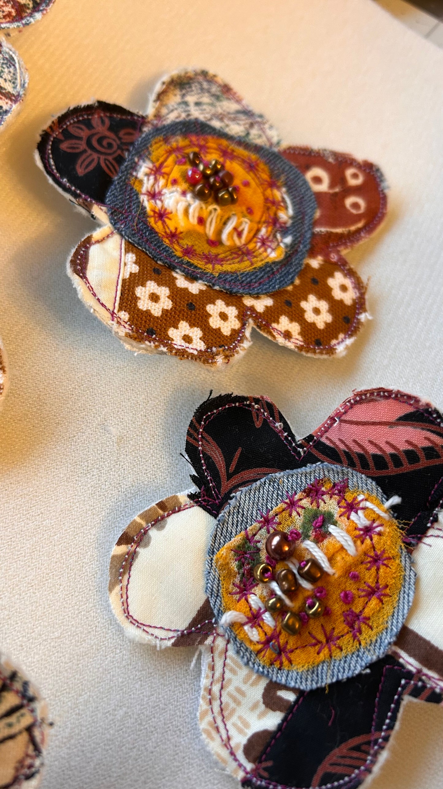 Crazy Daisy Pins