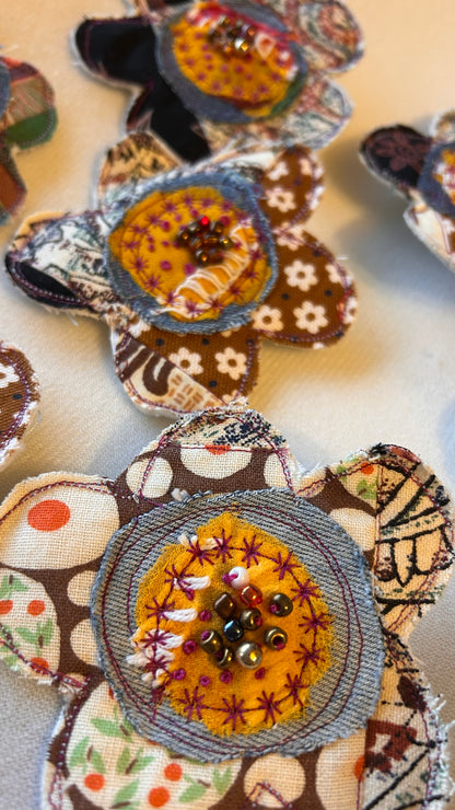 Crazy Daisy Pins