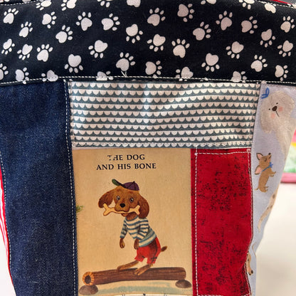 Golden Book Zipper Pouch – Dog & Bone