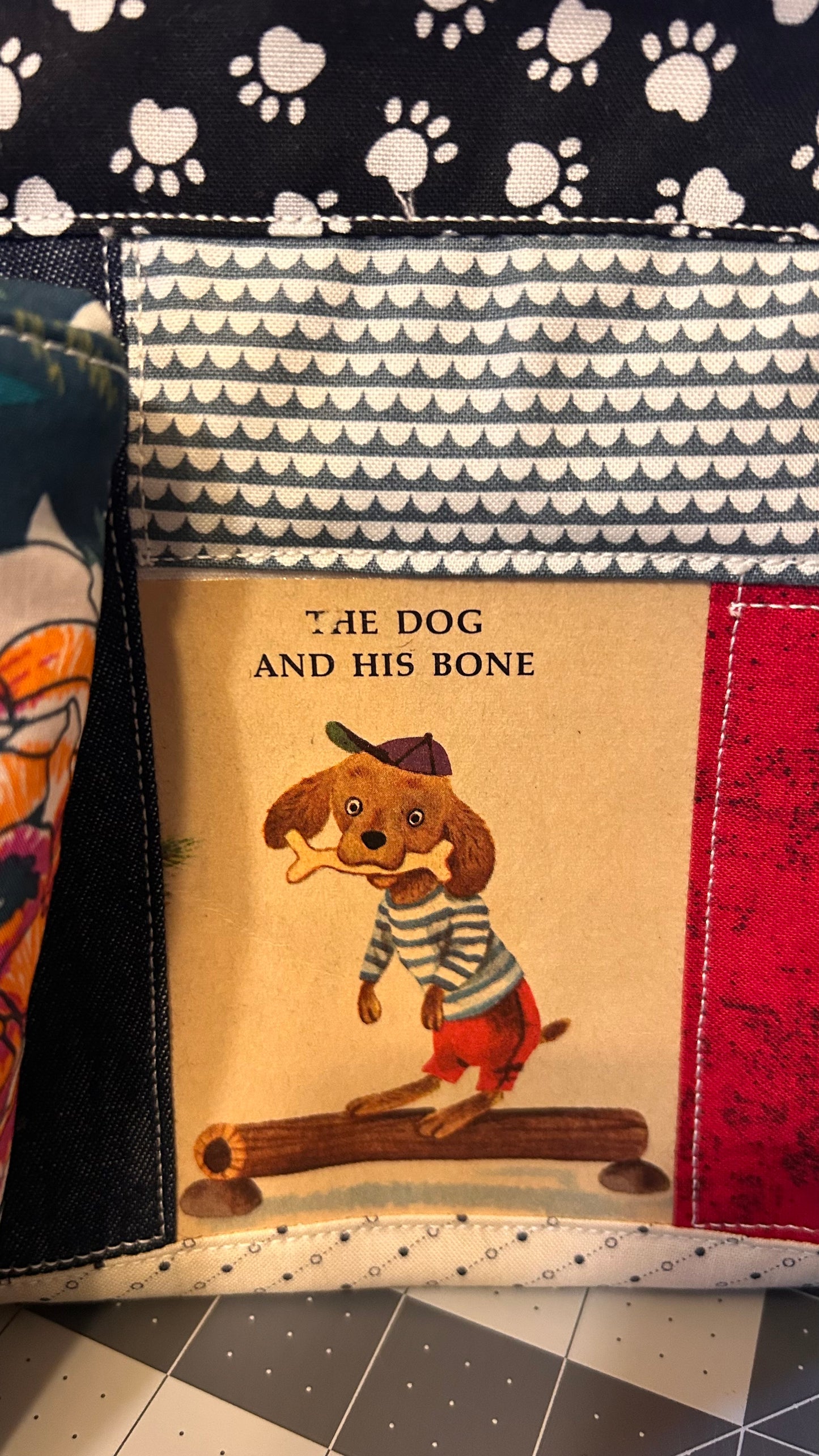 Golden Book Zipper Pouch – Dog & Bone