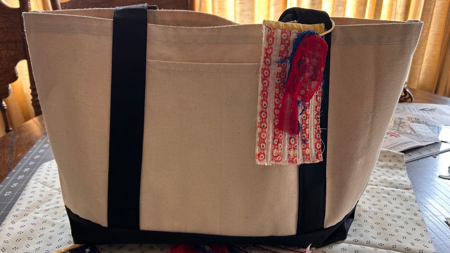 American Flag Bag Tag