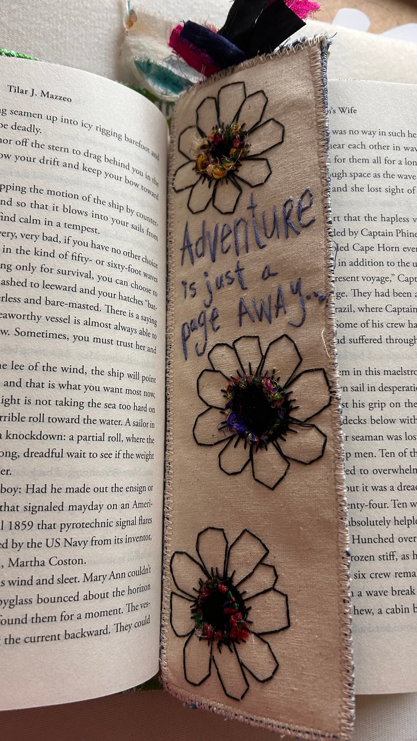 Daisy bookmarks