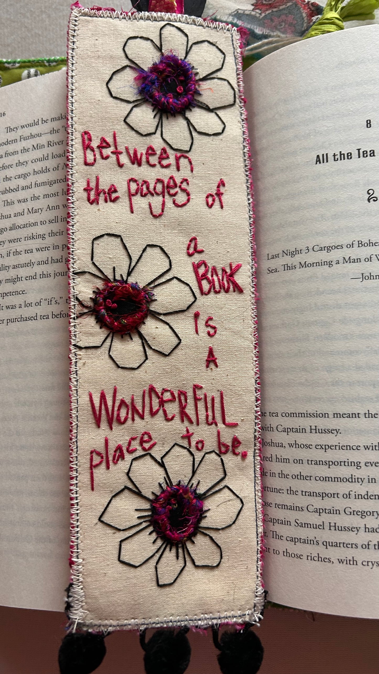 Daisy bookmarks