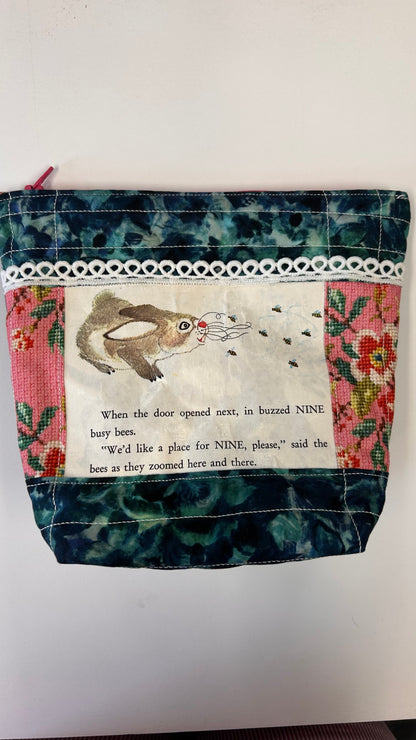 Golden Book Zipper Pouch Bunny