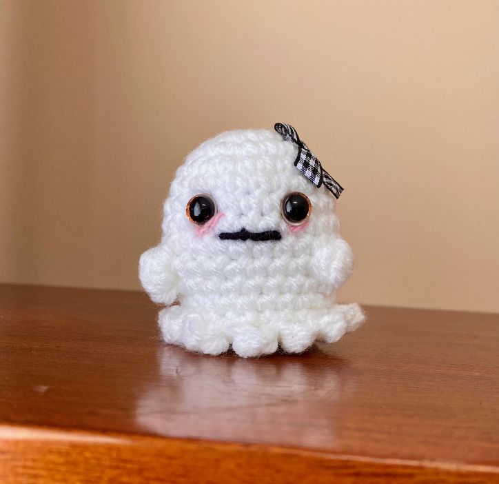 Cute Little Crocheted Halloween Ghost